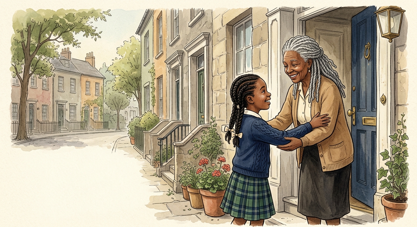 How to greet a grown-up with quiet confidence.